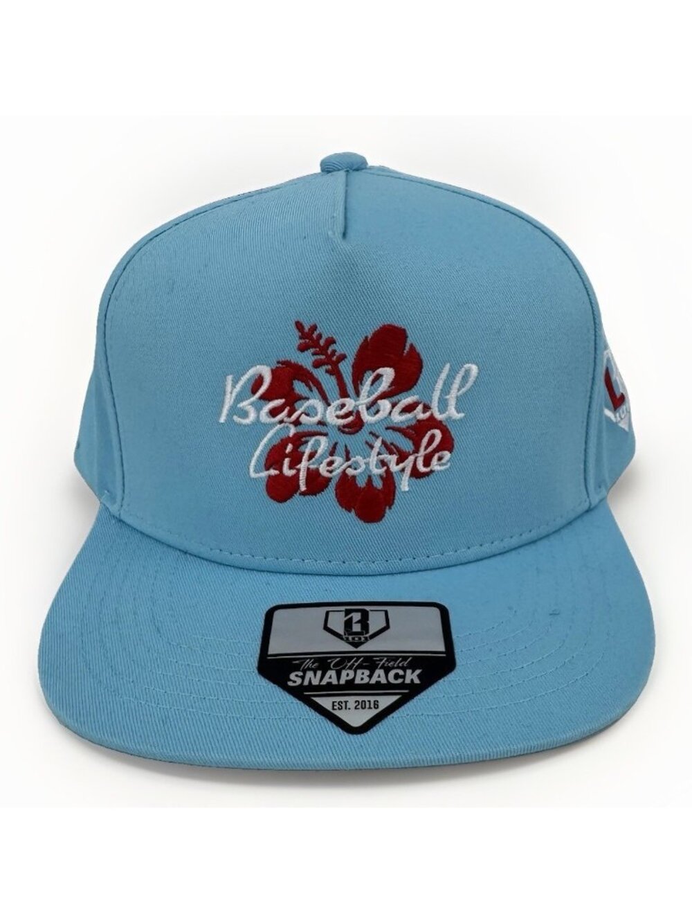 Baseball Lifestyle 101 Youth Boys' Baseball Beach Club Snapback Hat - Adjustable